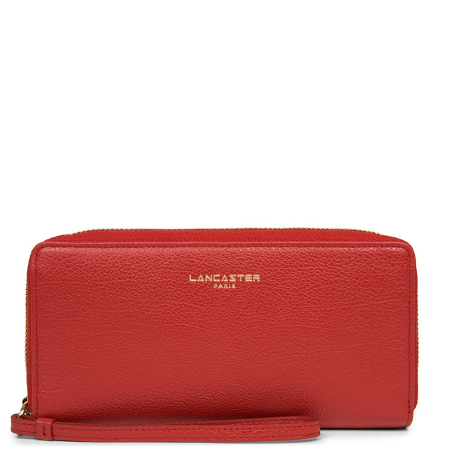 Porte monnaie lancaster outlet rouge