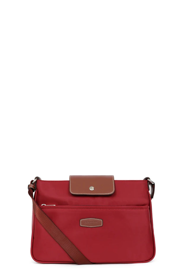 Sac bandoulière HEXAGONA Cradle Rouge