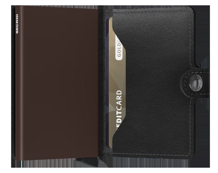 Miniwallet SECRID Original Black-Brown