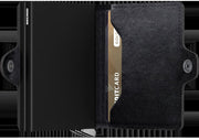 Premium Twinwallet Emboss Lines Black