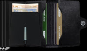 Premium Twinwallet Emboss Lines Black