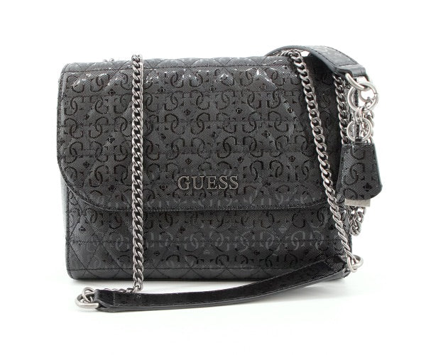 Sac GUESS Wessex convertible Black irisé